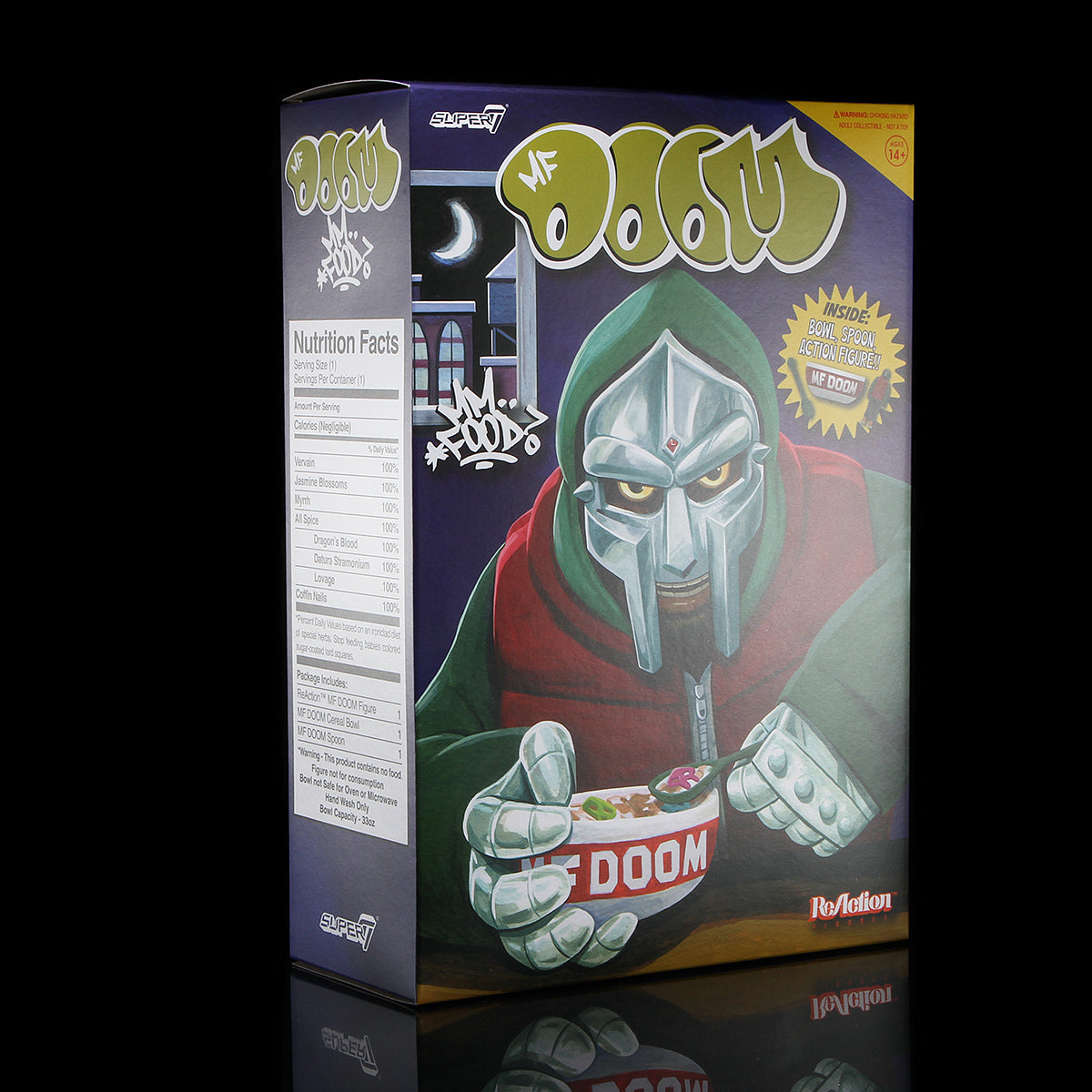 MF DOOM ReAction Figure Wave 02 - Mm..Food