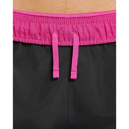 Nike Women's Tempo Shorts - Black / White / Vivid Pink / Wolf Grey