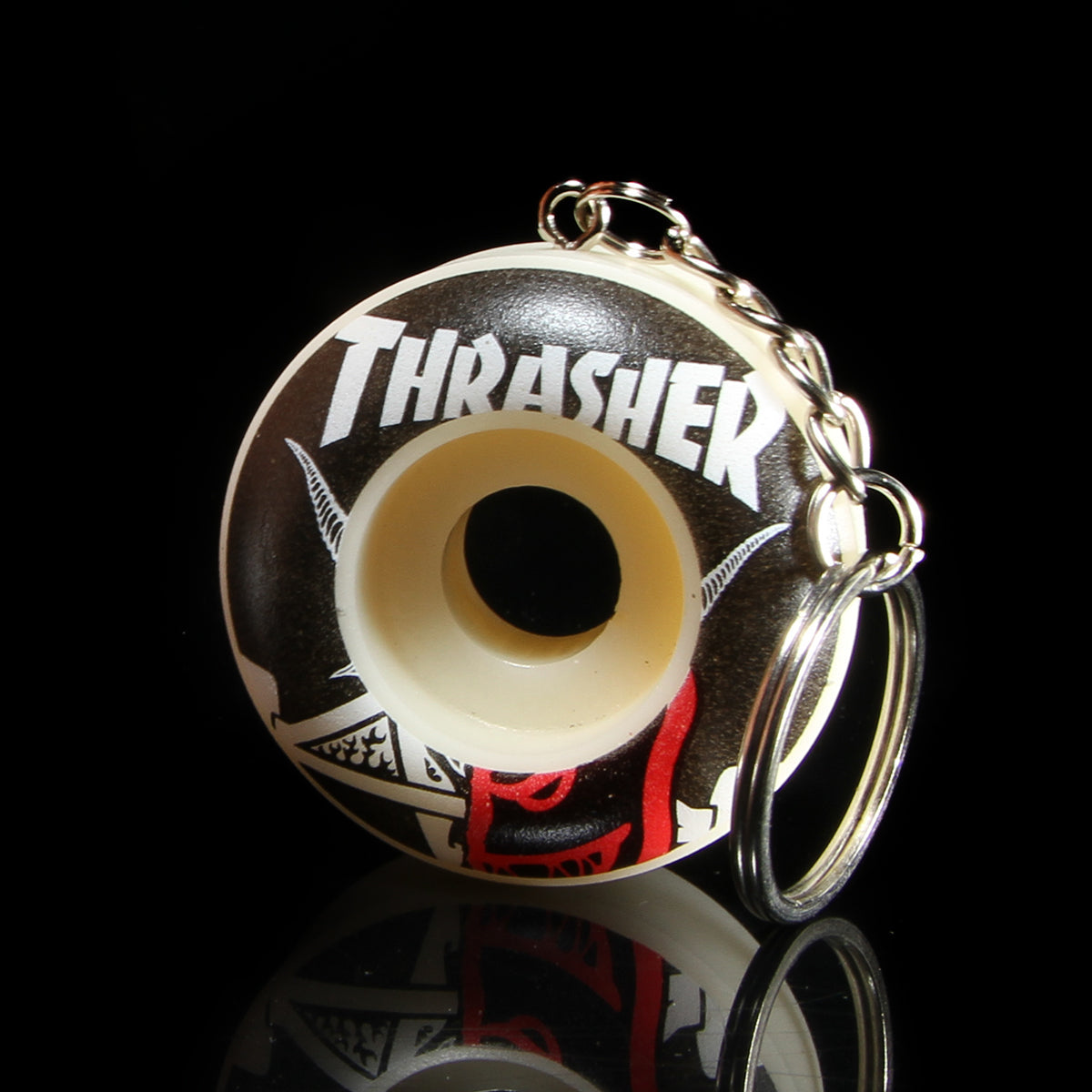 Spitfire x Thrasher Keychain