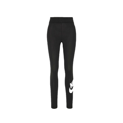 Nike Women's Sportswear Classics High-Waisted Graphic Leggings Apparel - Black / White