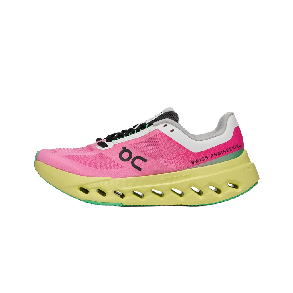 On Running Women's Cloudsurfer Next Shoes - Pink / Limelight