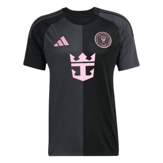 Adidas Men's Inter Miami Cf 25/26 Messi Away Jersey Apparel - Black