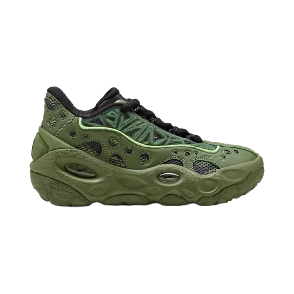Puma Men's La France Rnr Camo Shoes - Avocado Green / Fizzy Light