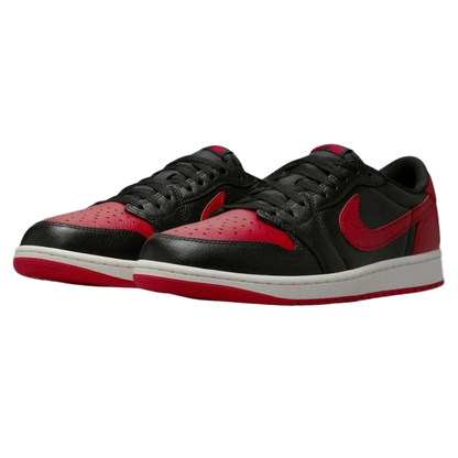 Nike Men's Jordan 1 Retro Low Og Banned Shoes - Black / Varsity Red / Summit White