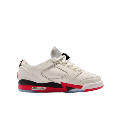 Nike Kids' Air Jordan Sixty Plus Low Shoes - Sail / Black / Reflect Silver / Fire Red