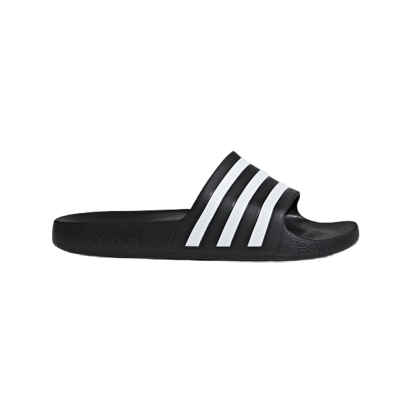 Adidas Men's Adilette Aqua Slides Shoes - Core Black / Cloud White / Core Black