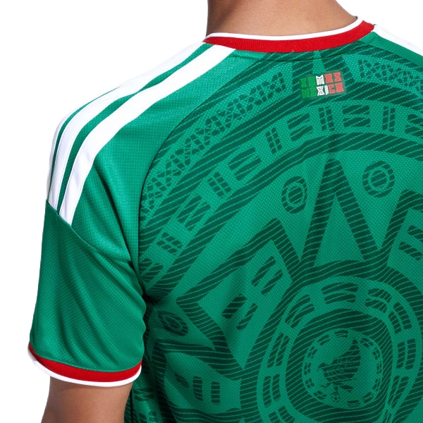 Adidas Men's Mexico 26 Home Jersey Apparel - Bold Green