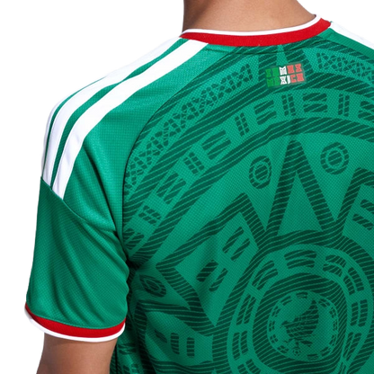 Adidas Men's Mexico 26 Home Jersey Apparel - Bold Green