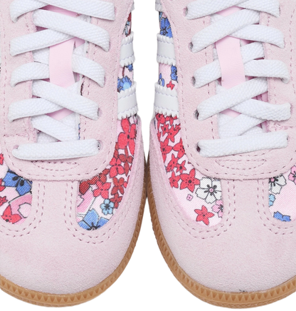 Adidas Kids' Liberty London Samba Og Comfort Closure Shoes - Clear Pink / Cloud White / Gum