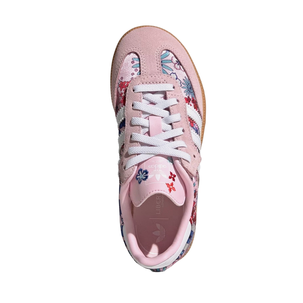 Adidas Kids' Liberty London Samba Og Comfort Closure Shoes - Clear Pink / Cloud White / Gum