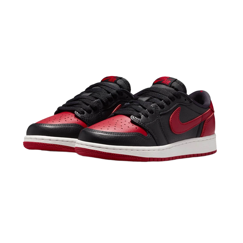 Nike Kids' Jordan 1 Retro Low Og Banned Shoes - Black / Varsity Red / Summit White
