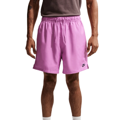 Nike Men's Club Short Apparel - Light Magenta / Midnight Navy