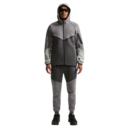 Nike Men's Tech Fleece Windrunner Full-Zip Jacket Apparel - Pencil Point / Medium Ash / College Grey / Sapphire