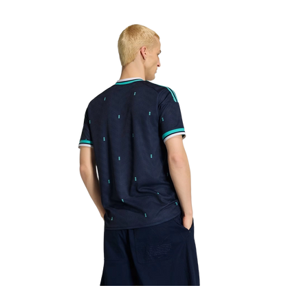 Adidas Men's Germany 26 Away Jersey Apparel - Collegiate Navy / Multicolor