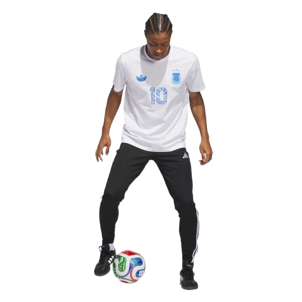 Adidas Men's M Messi N&N Away Graphic Tee Apparel - White