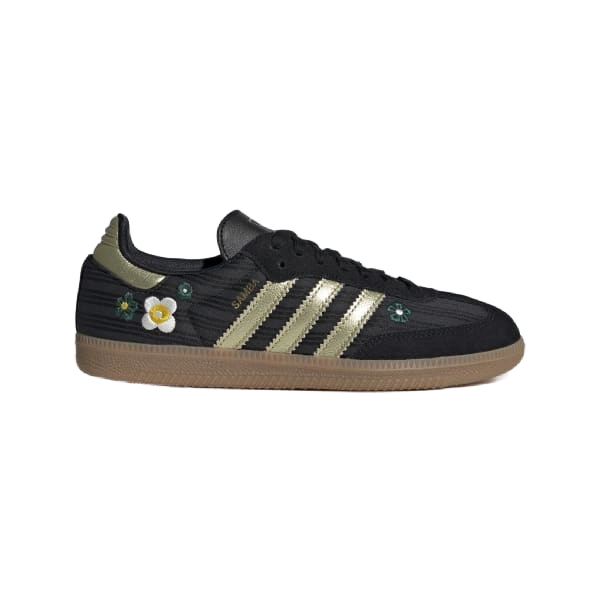 Adidas Women's Samba Og Liberty London Shoes - Core Black / Gold Metallic / Gum