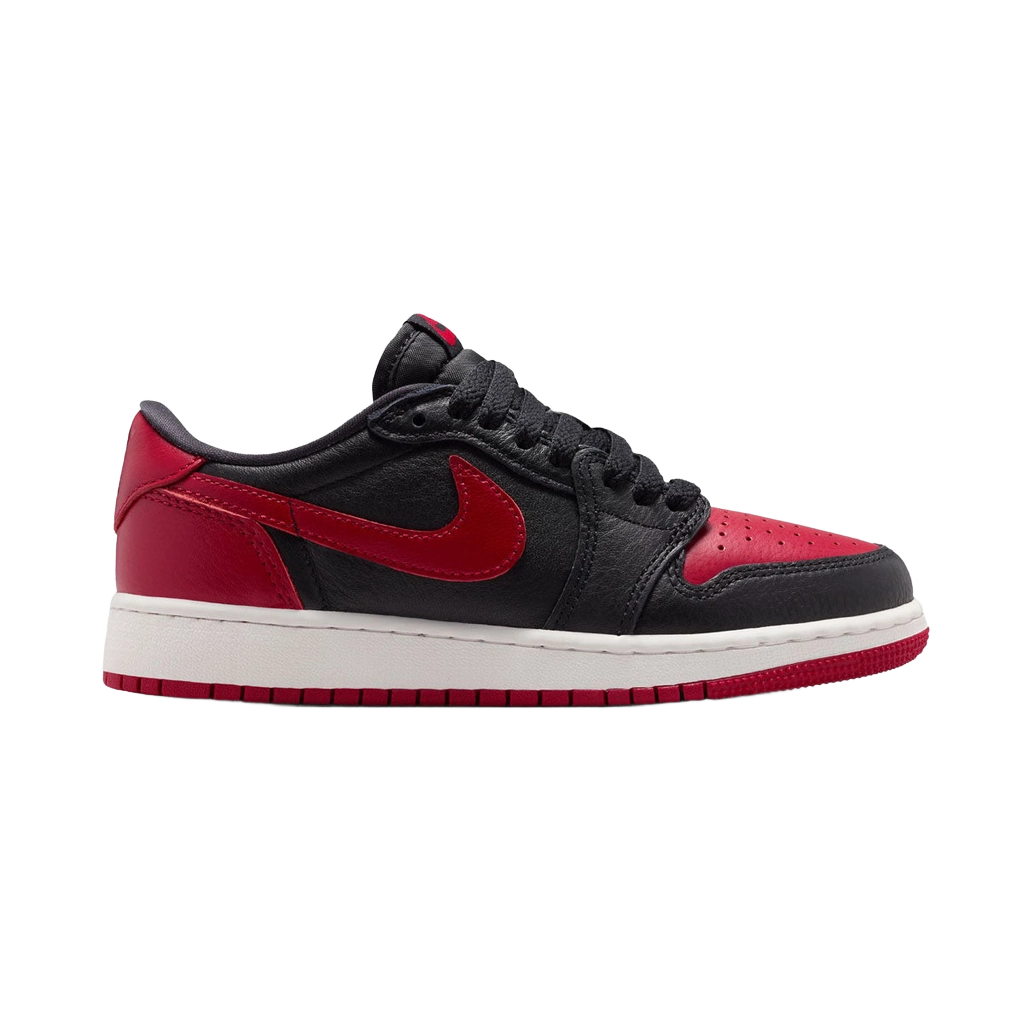 Nike Kids' Jordan 1 Retro Low Og Banned Shoes - Black / Varsity Red / Summit White