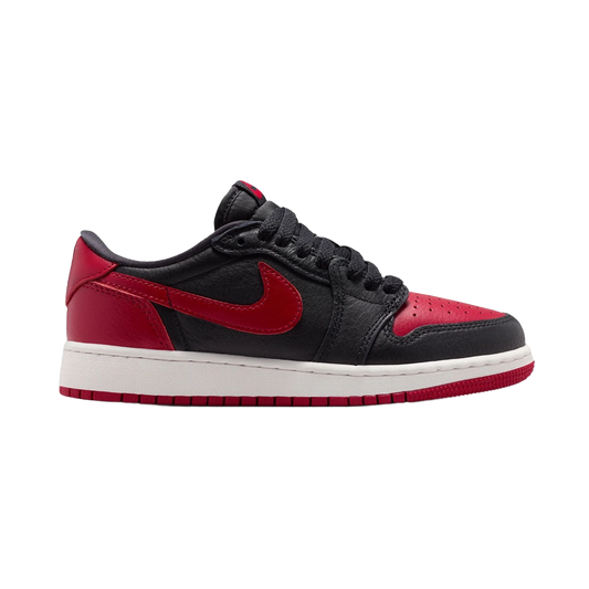 Nike Kids' Jordan 1 Retro Low Og Banned Shoes - Black / Varsity Red / Summit White