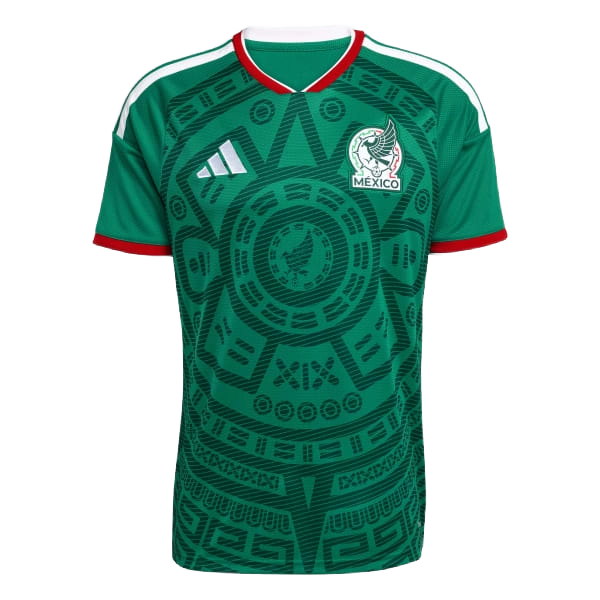 Adidas Men's Mexico 26 Home Jersey Apparel - Bold Green