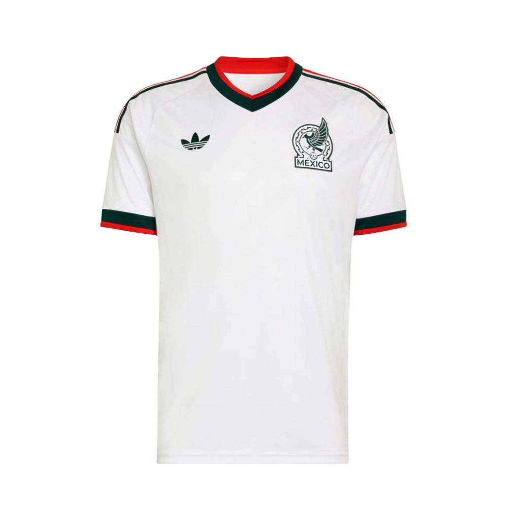 Adidas Men's Mexico 26 Away Jersey Apparel - White / Green / Red