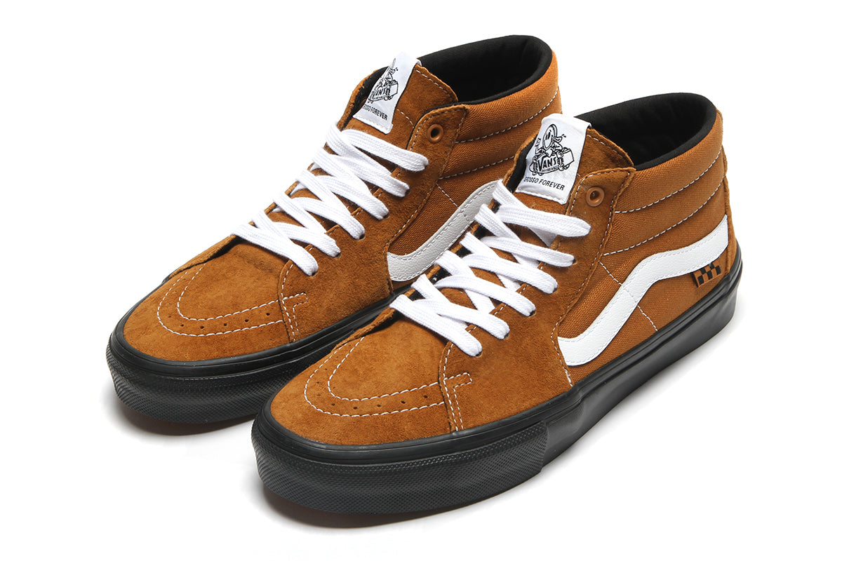 Skate Grosso Mid Pig Suede